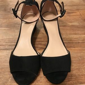 J.Crew Laila Suede Wedges